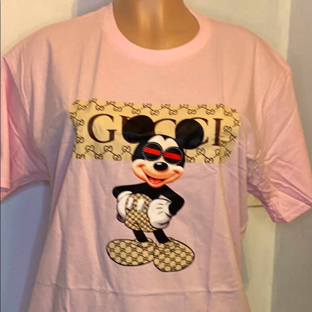 Camisa de algodón inspirada color rosada talla única.aprovecha el envío y compra